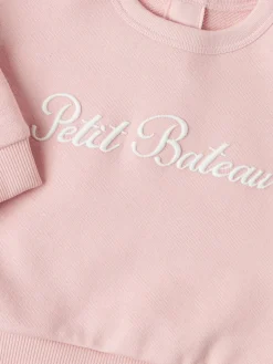 Printed cotton sweatshirt