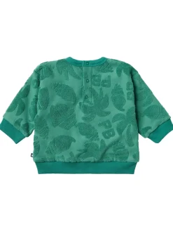 Printed cotton sweatshirt