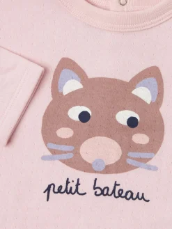 Printed cotton t-shirt