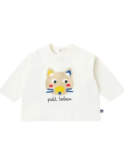 Printed cotton t-shirt