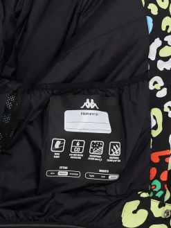 Printed puffer jacket