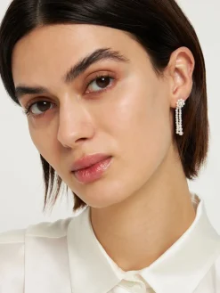 Promenade de Fleur 14kt & pearl earrings