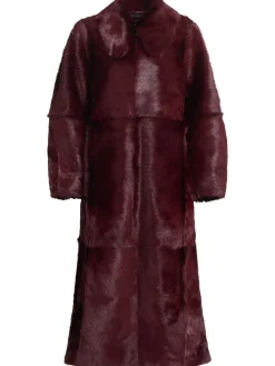 Rafaia long pony skin coat