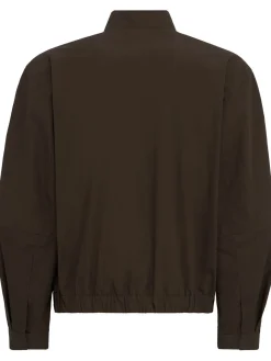 Raglan cotton zip jacket