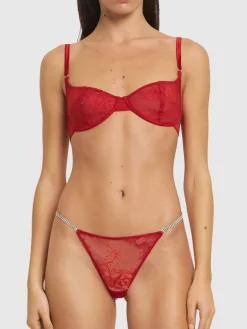 Reggiseno a balconcino Bouquet in pizzo