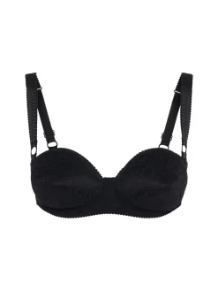Reggiseno in raso e pizzo