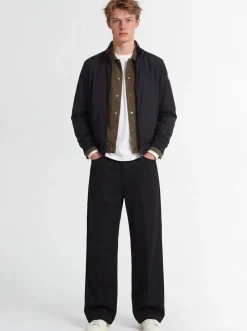 Reppe nylon rain windbreaker jacket