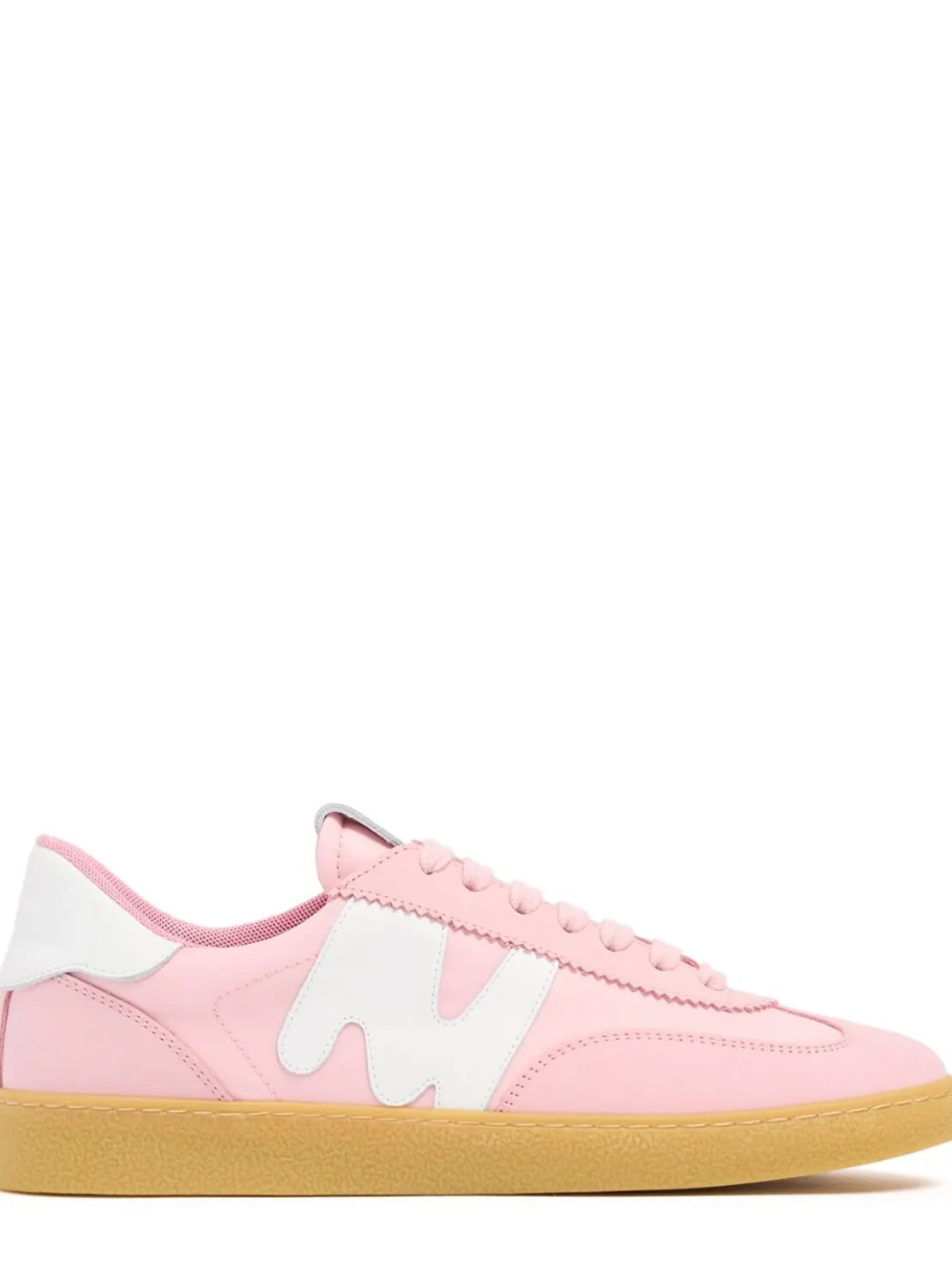 Retro Trainer leather lace-up sneakers