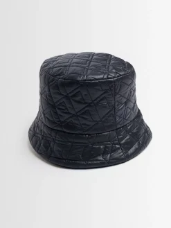 Reversible nylon bucket hat