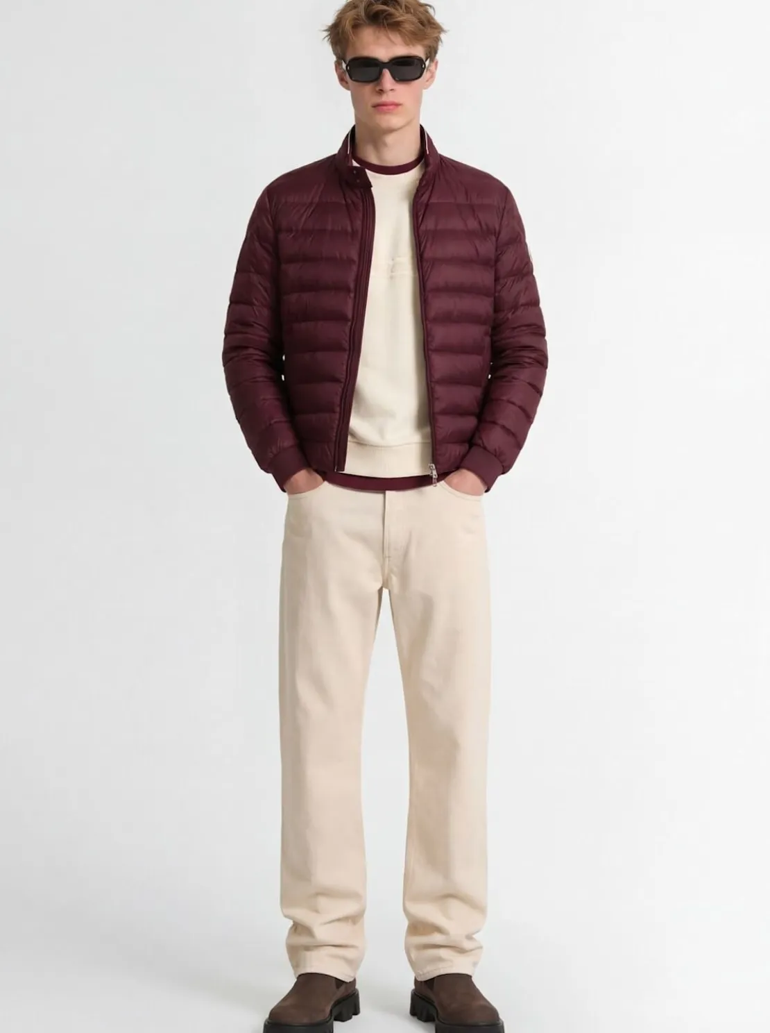 Rigel nylon down jacket
