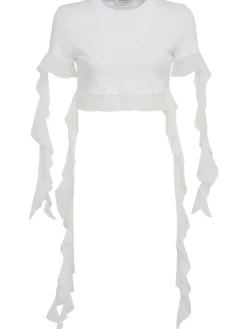 Ruffled t-shirt