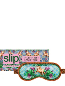 Sagittarius printed silk sleep mask