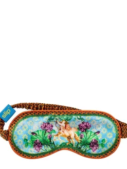 Sagittarius printed silk sleep mask