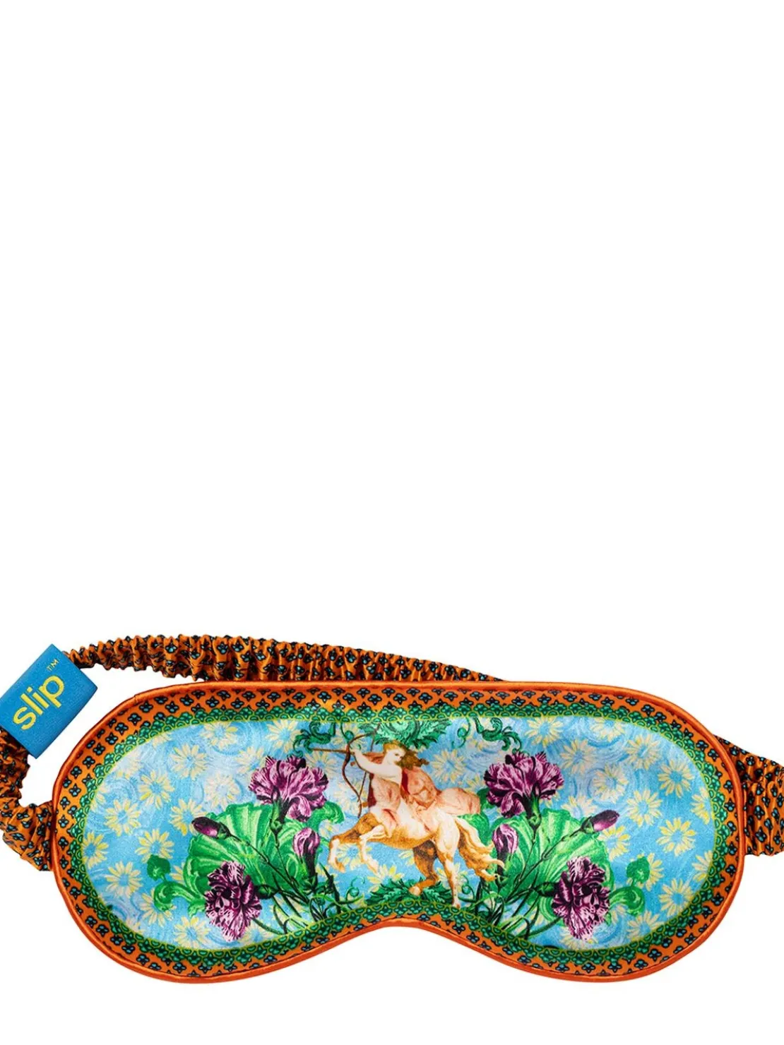 Sagittarius printed silk sleep mask