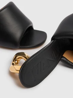 Sandali Chain in pelle 75mm