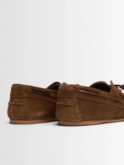 Scarpe da barca D2 College in camoscio
