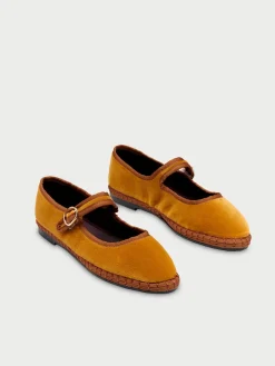 Scarpe Mary Jane Amaranta in velluto