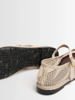 Scarpe Mary Jane Isabella in mesh
