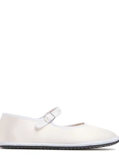 Scarpe Mary Jane Snow White in seta 10mm