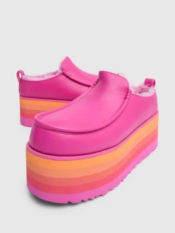 Scarpe platform U URSeen Raspberry Multi