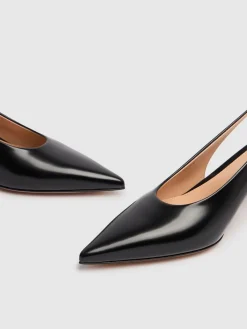 Scarpe slingback Robbie in pelle 55mm