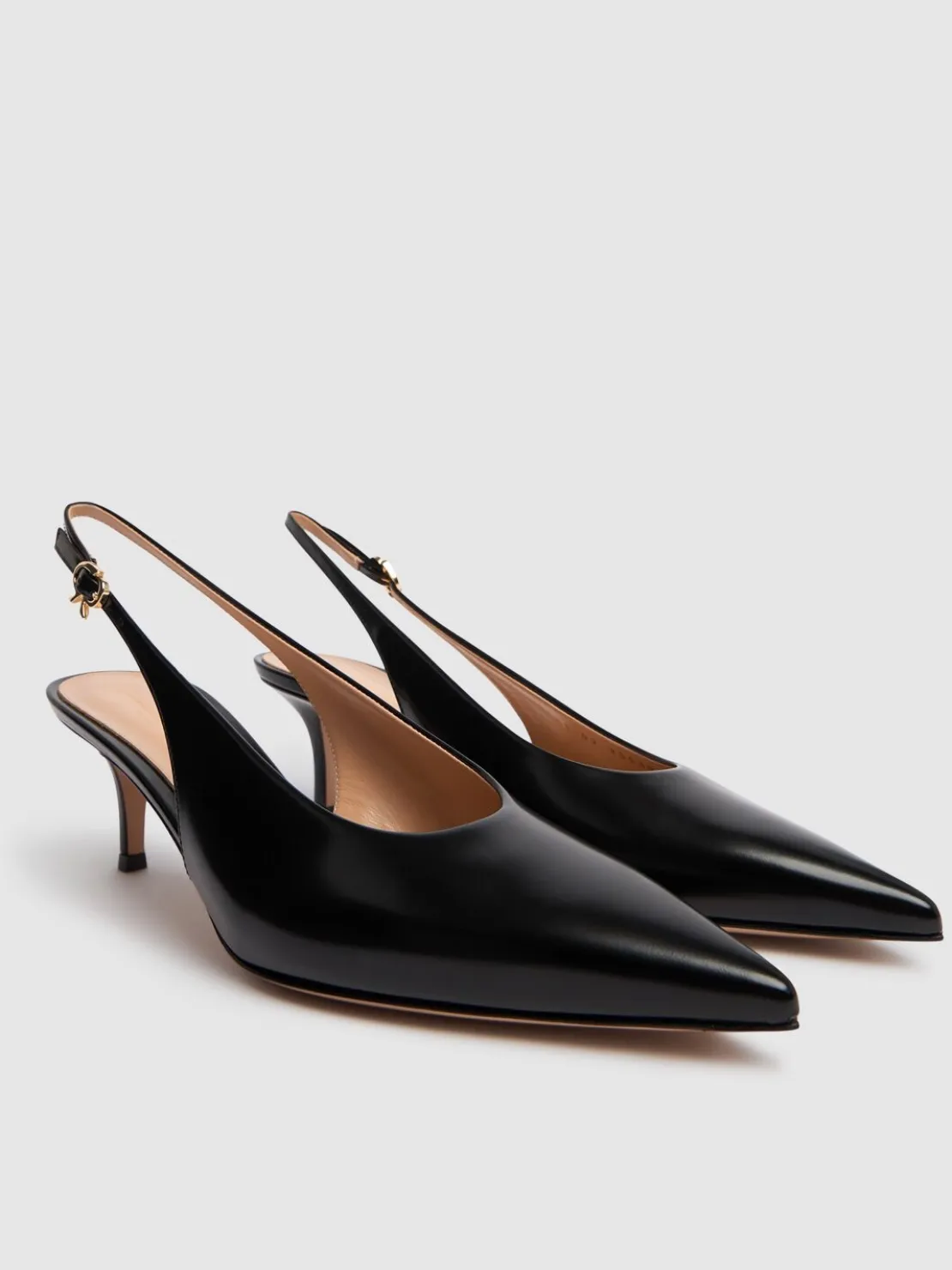 Scarpe slingback Robbie in pelle 55mm