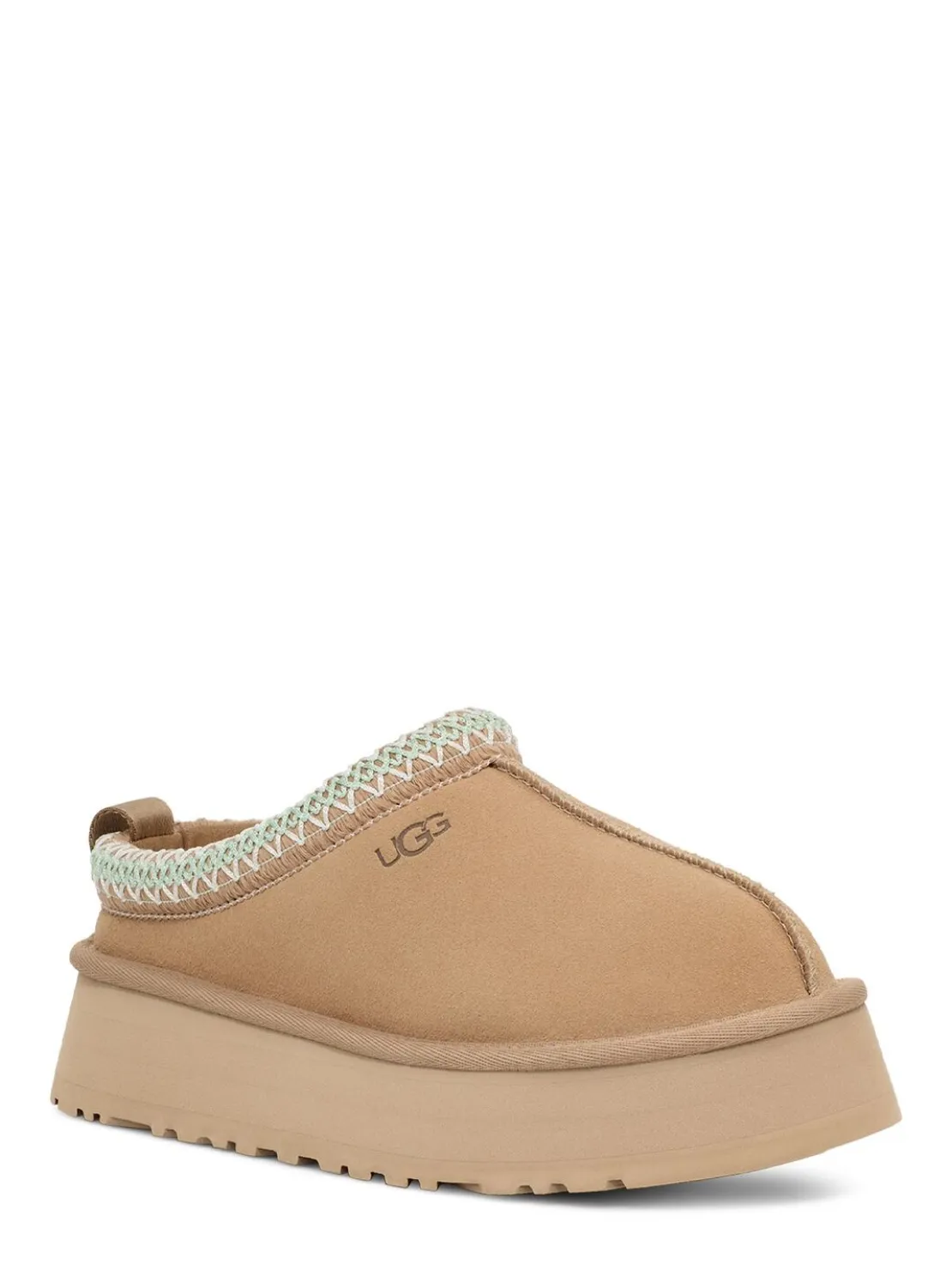 Scarpe Tazz in shearling con platform 40mm
