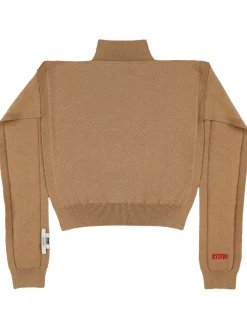 Scialle Muffler in maglia di misto lana