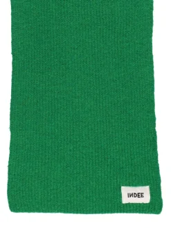 Sciarpa in maglia di misto acrilico color block