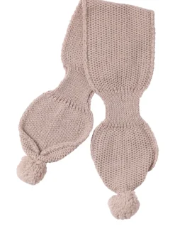 Sciarpa in maglia di misto lana