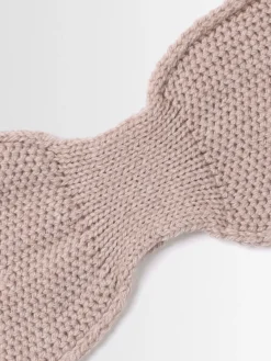 Sciarpa in maglia di misto lana
