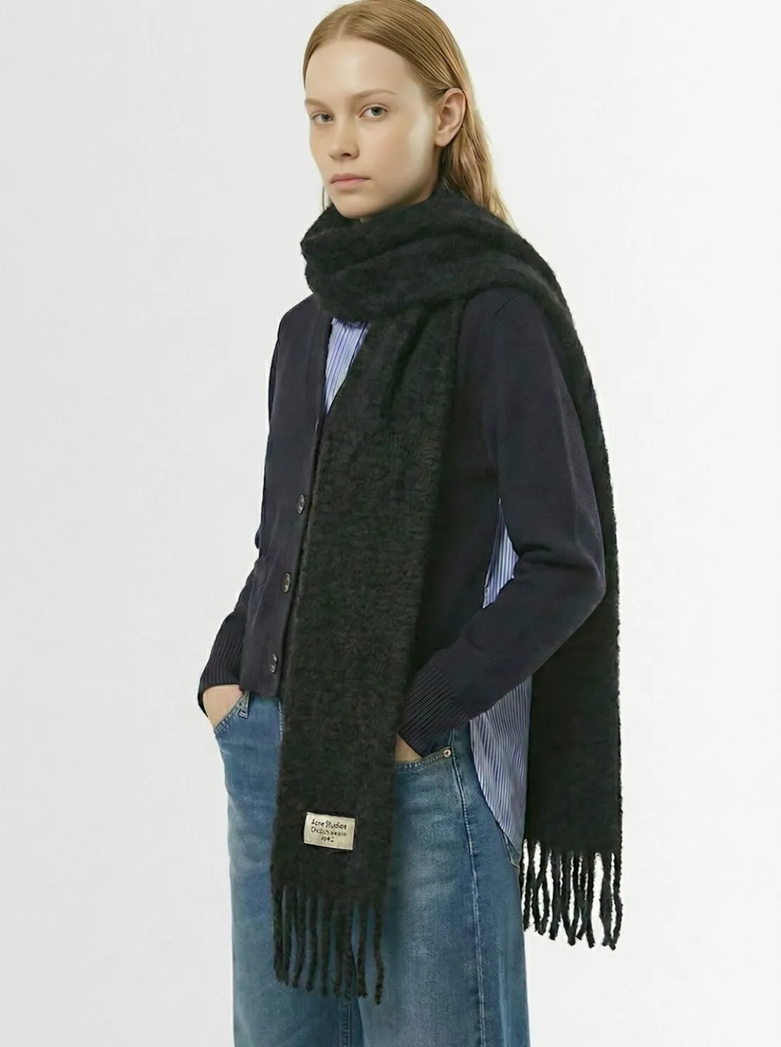 Sciarpa Voxy in misto mohair