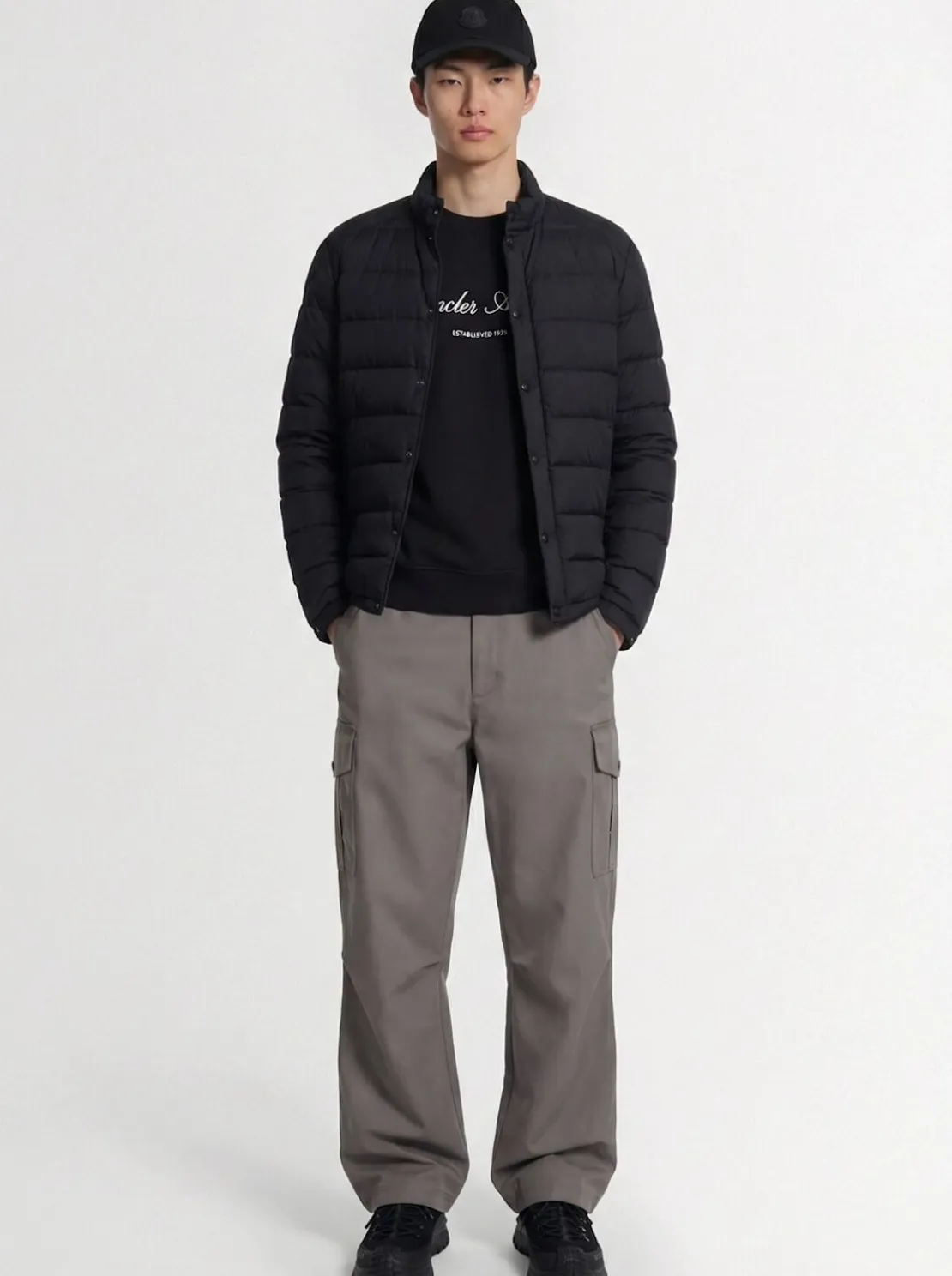Selves nylon down jacket