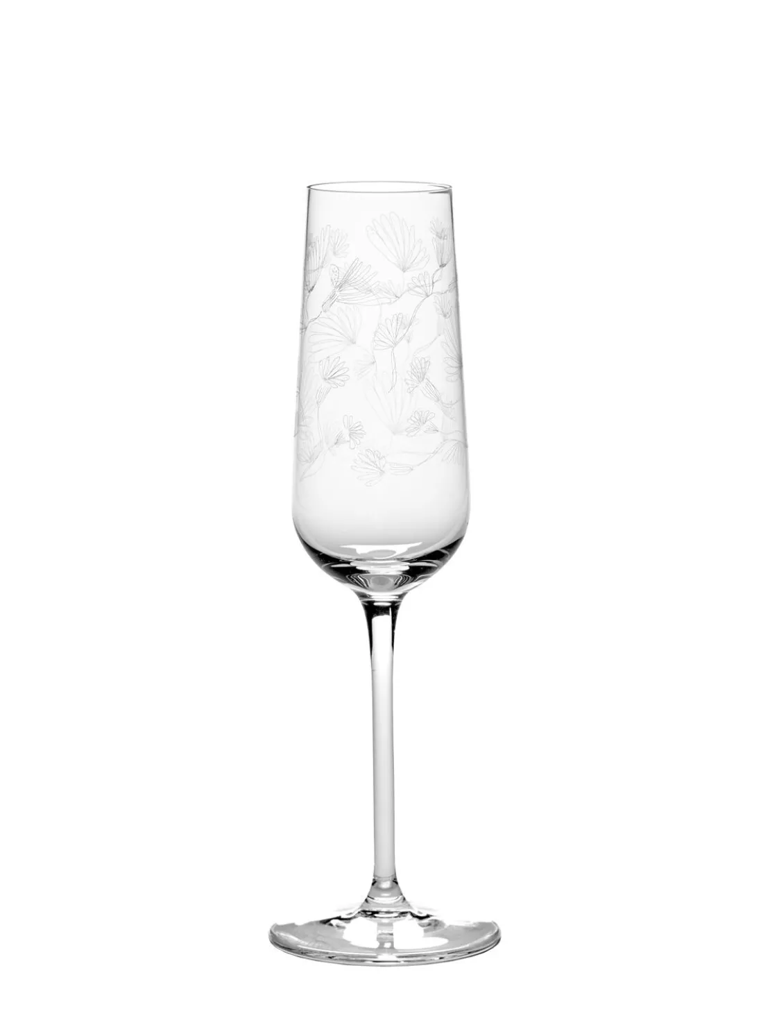 Set di 4 bicchieri Camelia Aubergine