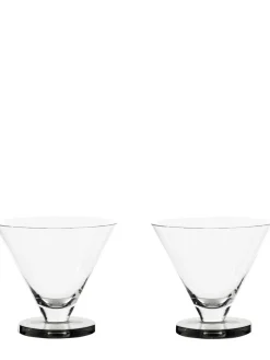 Set di 2 bicchieri da cocktail Puck