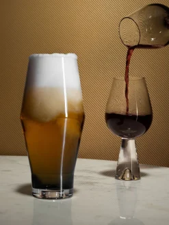 Set di 2 bicchieri da vino Tank