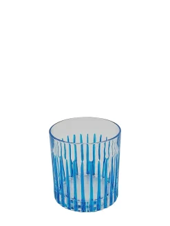Set di 4 bicchieri in cristallo dipinti a mano
