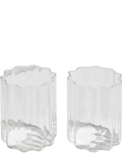 Set di 2 bicchieri Wave
