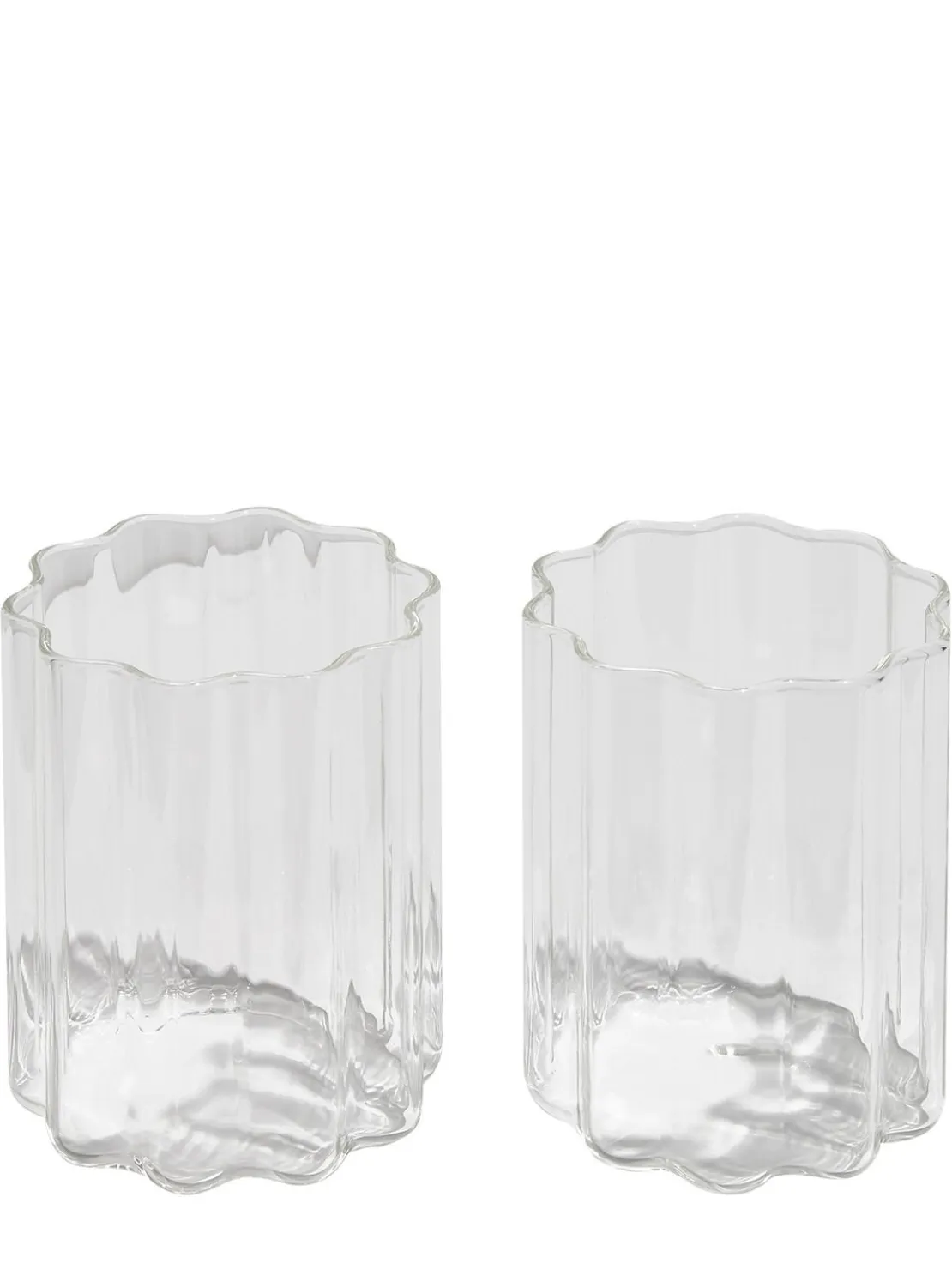 Set di 2 bicchieri Wave