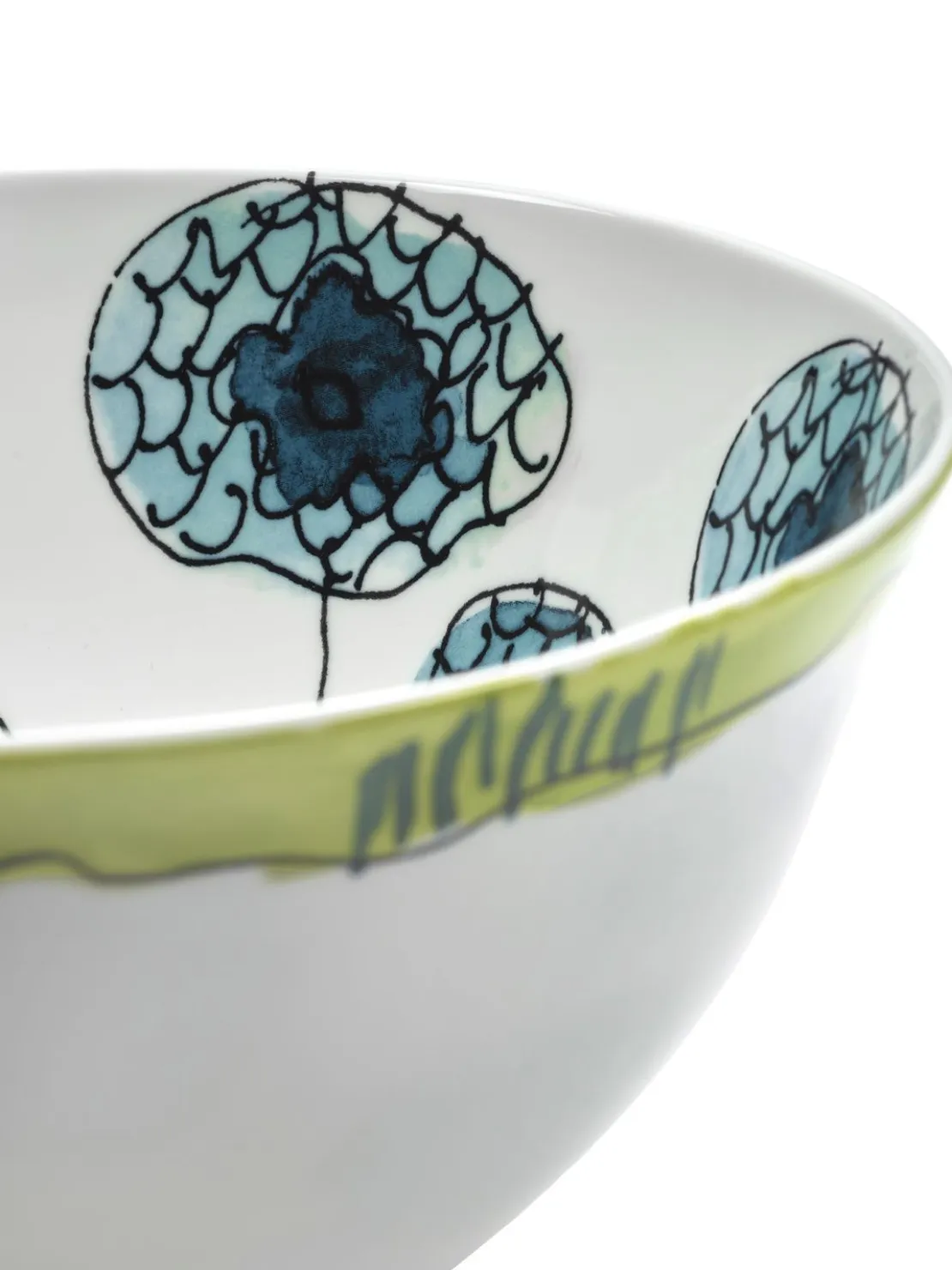 Set di 2 ciotole Anemone Vaniglia