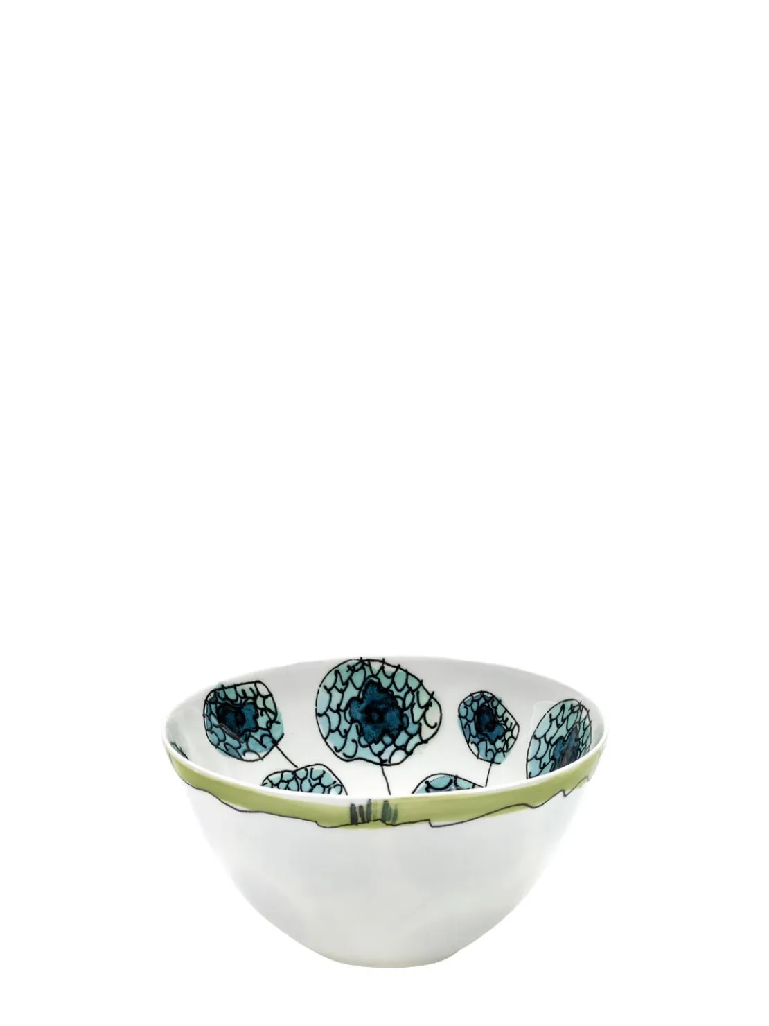 Set di 2 ciotole Anemone Vaniglia