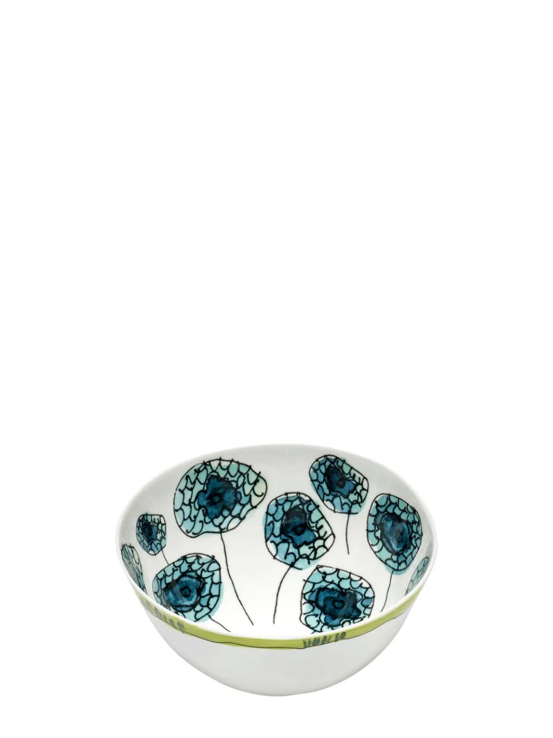 Set di 2 ciotole Anemone Vaniglia