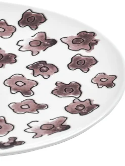 Set di 2 piatti da dessert Dark Viola