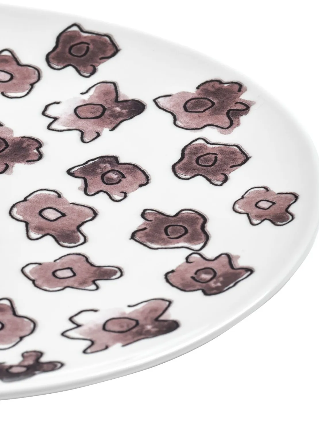 Set di 2 piatti da dessert Dark Viola