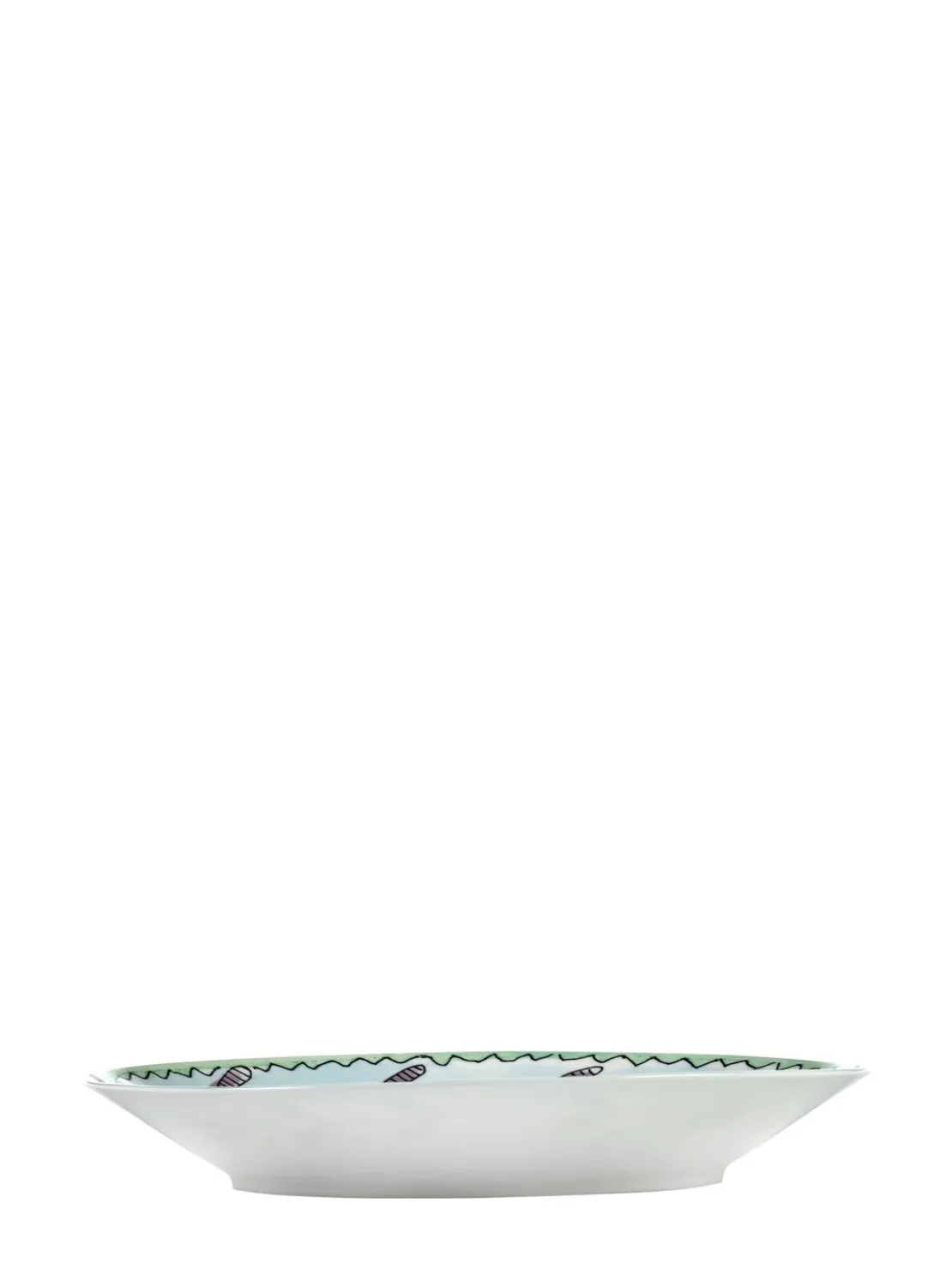 Set di 2 piatti fondi Blossom Milk