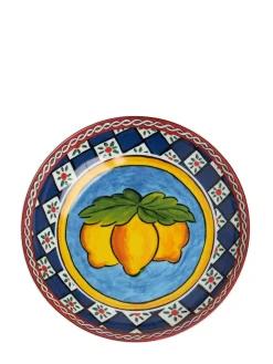 Set di 2 piatti fondi Limoni Carretto