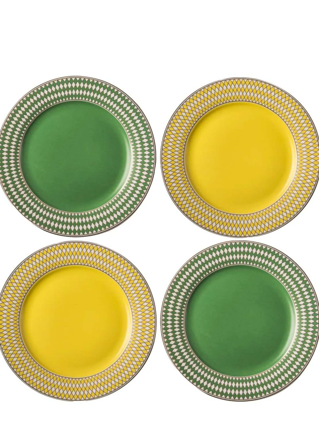 Set di 4 piattini Chess