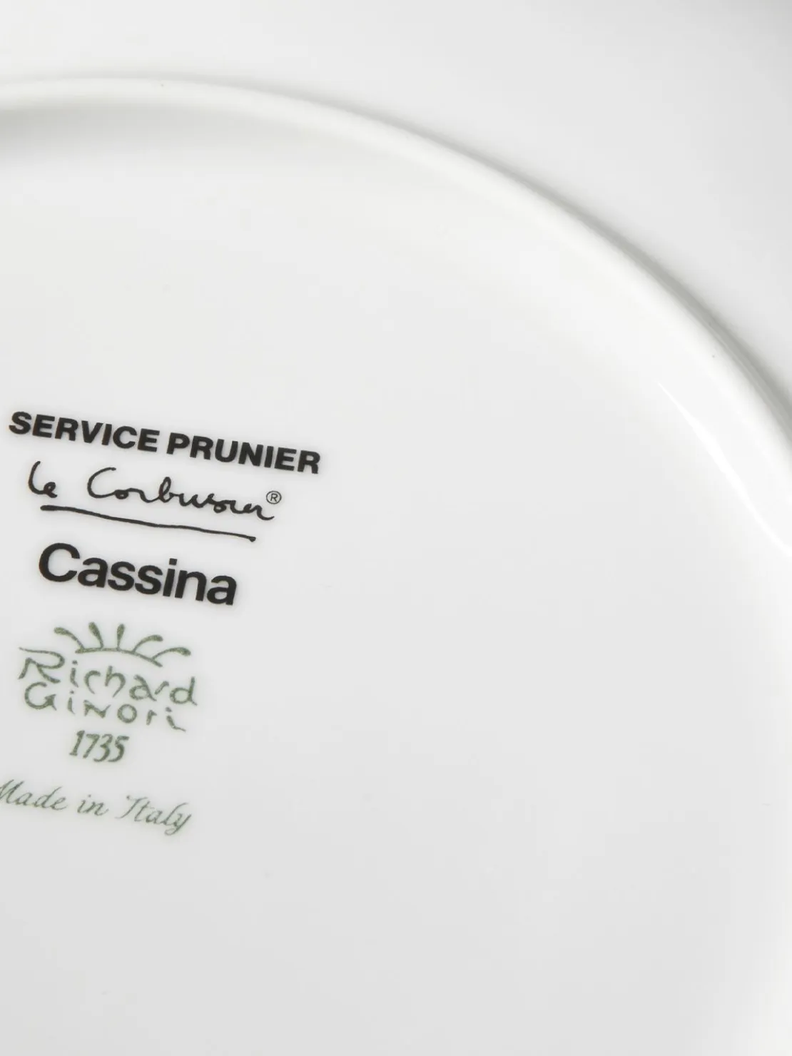Set di 2 piatti Service Prunier