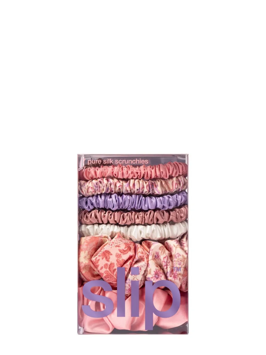 Set di 7 scrunchie assortiti