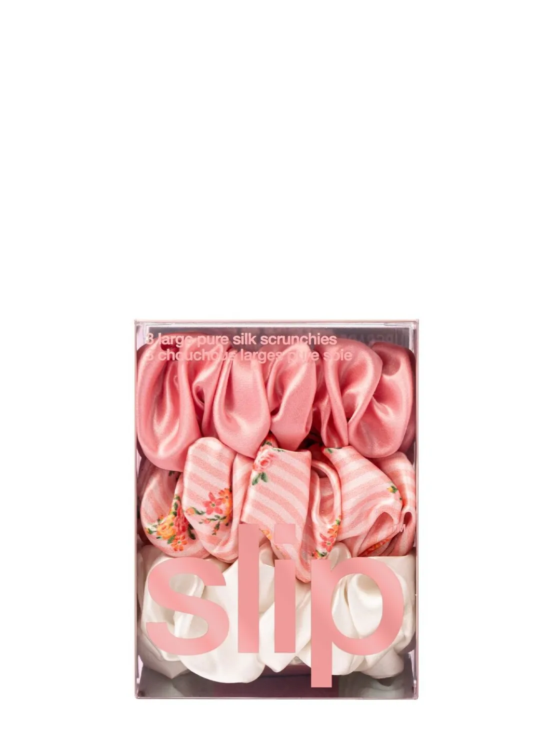 Set di 3 scrunchie grandi in seta